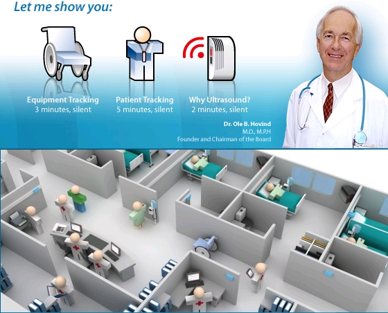 Sonitor - ultrasound indoor positioning system (IPS)