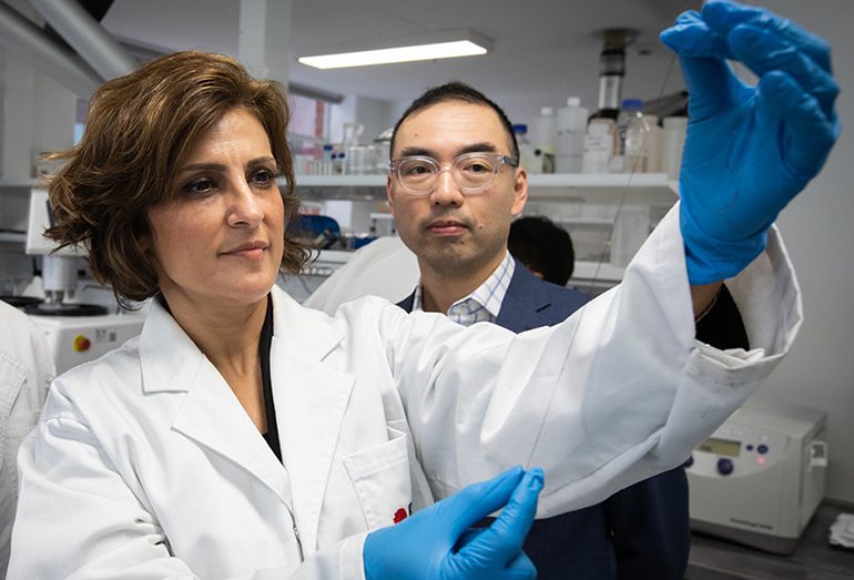 Antibacterial Smart Sutures Visible in CT Scans