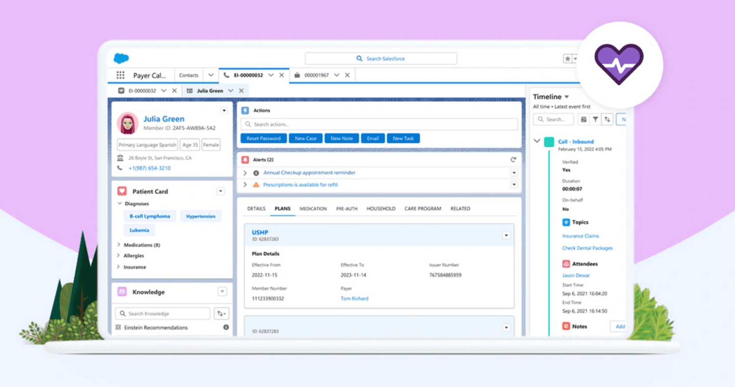 Salesforce Launches New Customer 360 for Health Capabilities to Deliver More Personalized Patient Experiences