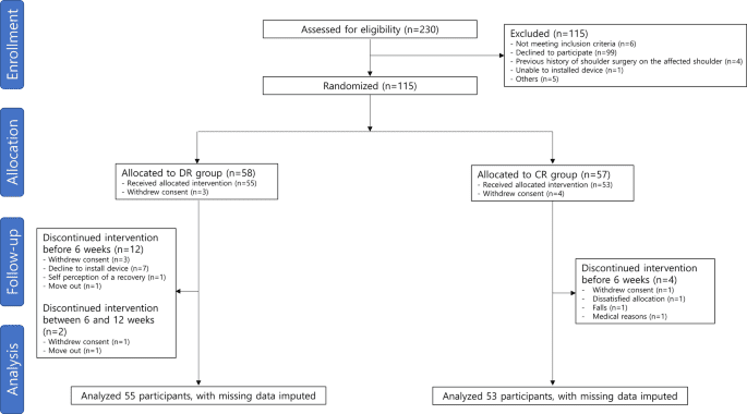 A randomized controlled trial of postoperative rehabilitation using digital healthcare system after rotator cuff repair