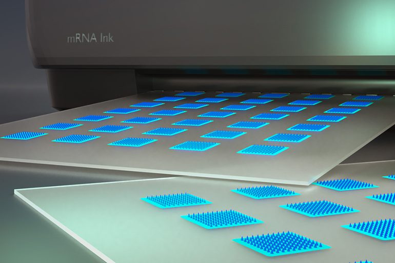 Mobile Printer Produces Microneedle Vaccines