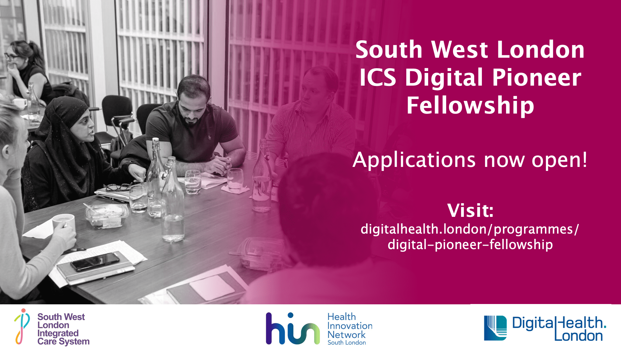 South-West London ICS Digital Pioneer Fellowship opens for applications