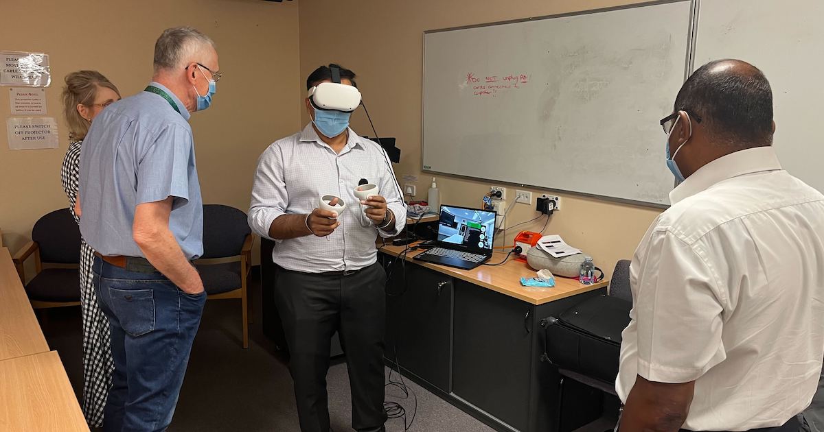 The Queen Elizabeth Hospital first in SA to adopt VR for ICU training