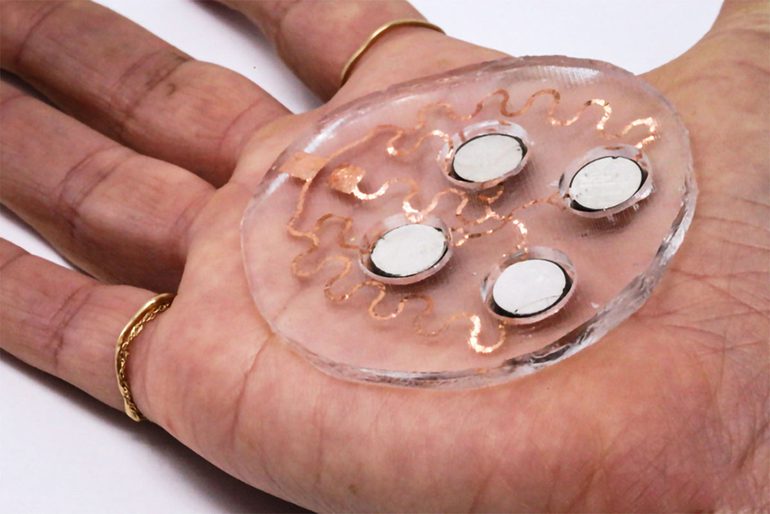 Ultrasound Patch Delivers Drugs Through the Skin