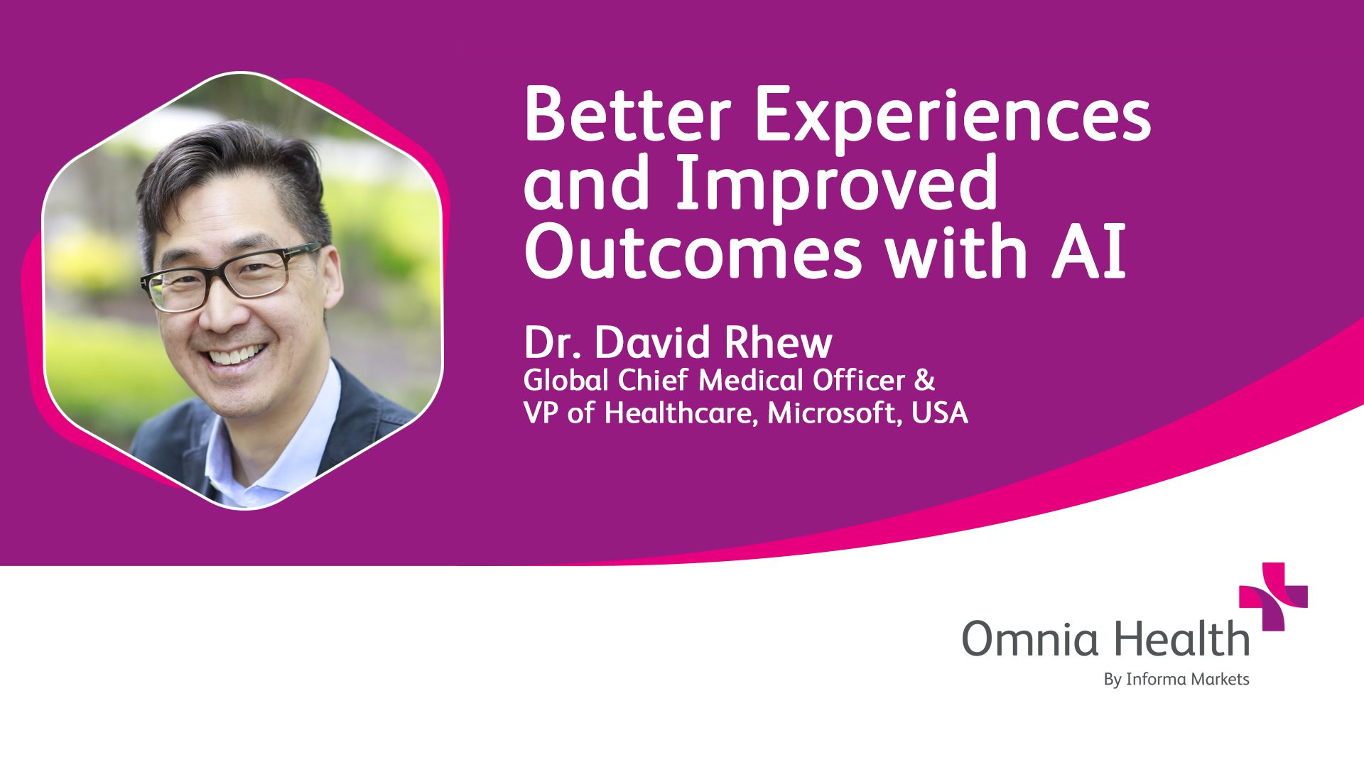 Better experiences and improved outcomes with AI
