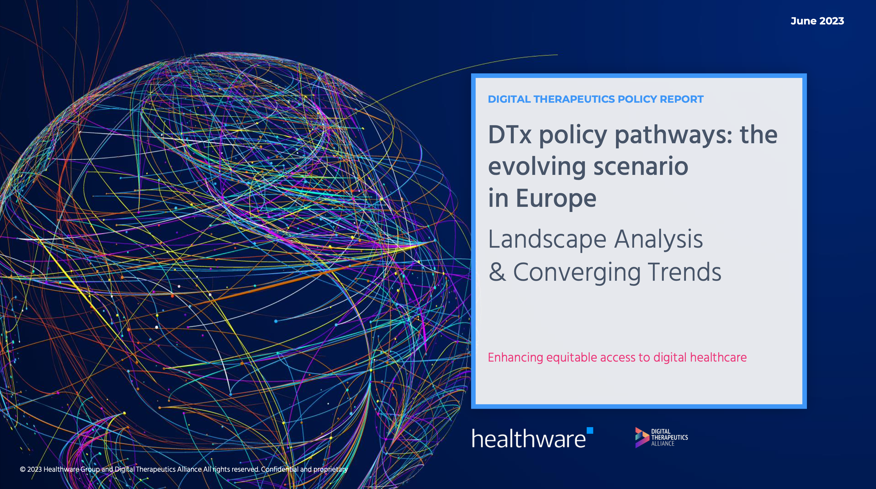 Exclusive: Digital Therapeutics Alliance, Healthware pen report on digital therapeutics policy pathways in Europe
