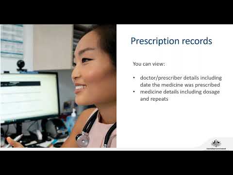 Medicines information, allergies and adverse reactions in My Health Record