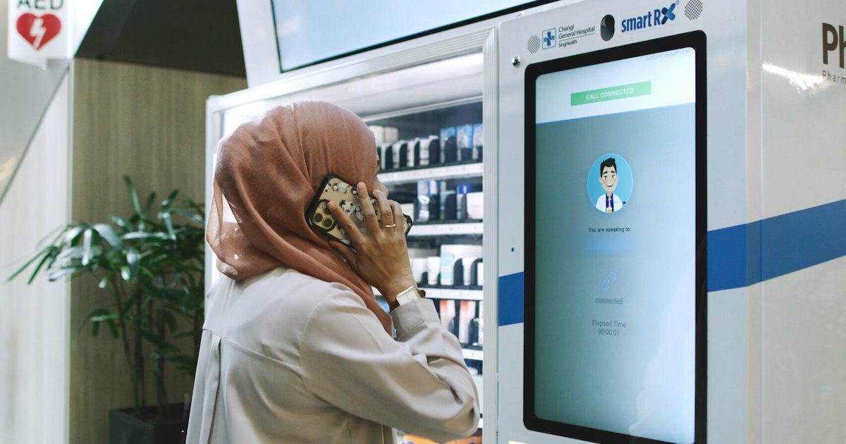 Singapore smart vending machines offer teleconsultations for pharma-only meds