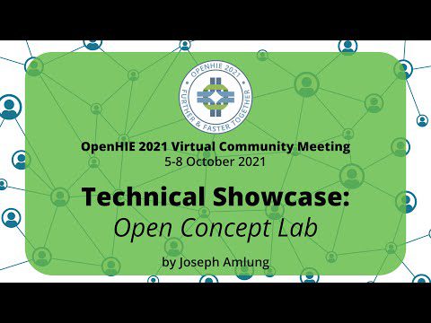 Technical Showcase: Open Concept Lab at OHIE21