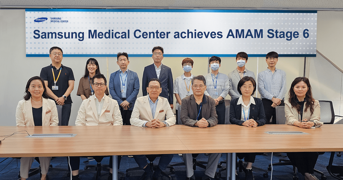 Samsung Medical Center becomes APAC's first AMAM Stage 6 hospital