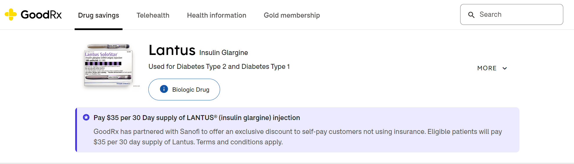 GoodRx Now Offers Access to $35 Insulin to All Americans