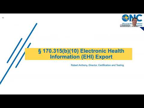ONC Health IT Certification Program Developer Roundtable October 25, 2023