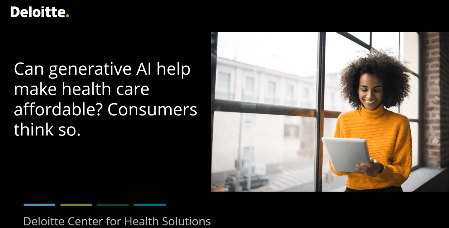 71% of Consumers Believe Generative AI Can Revolutionize Healthcare