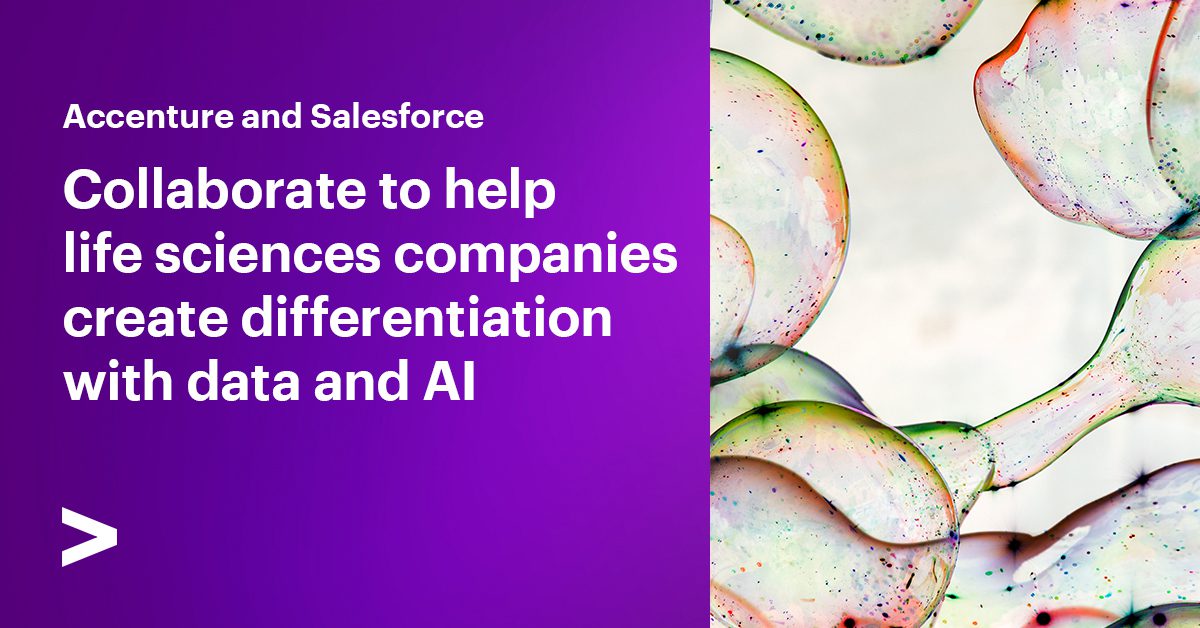 Accenture, Salesforce Partner on Generative AI for Life Sciences Companies