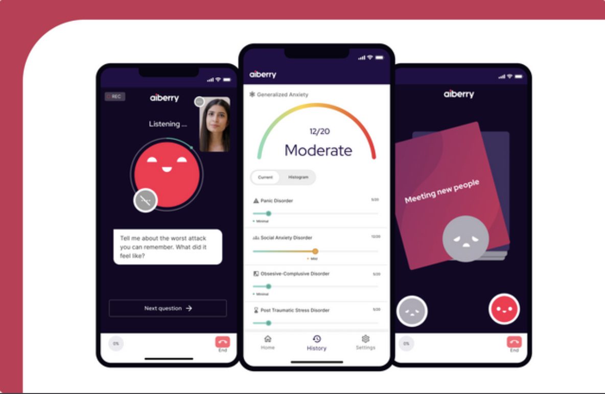 Aiberry Expands Mental Health AI-Powered Assessment Platform to Cover Major Anxiety Disorders