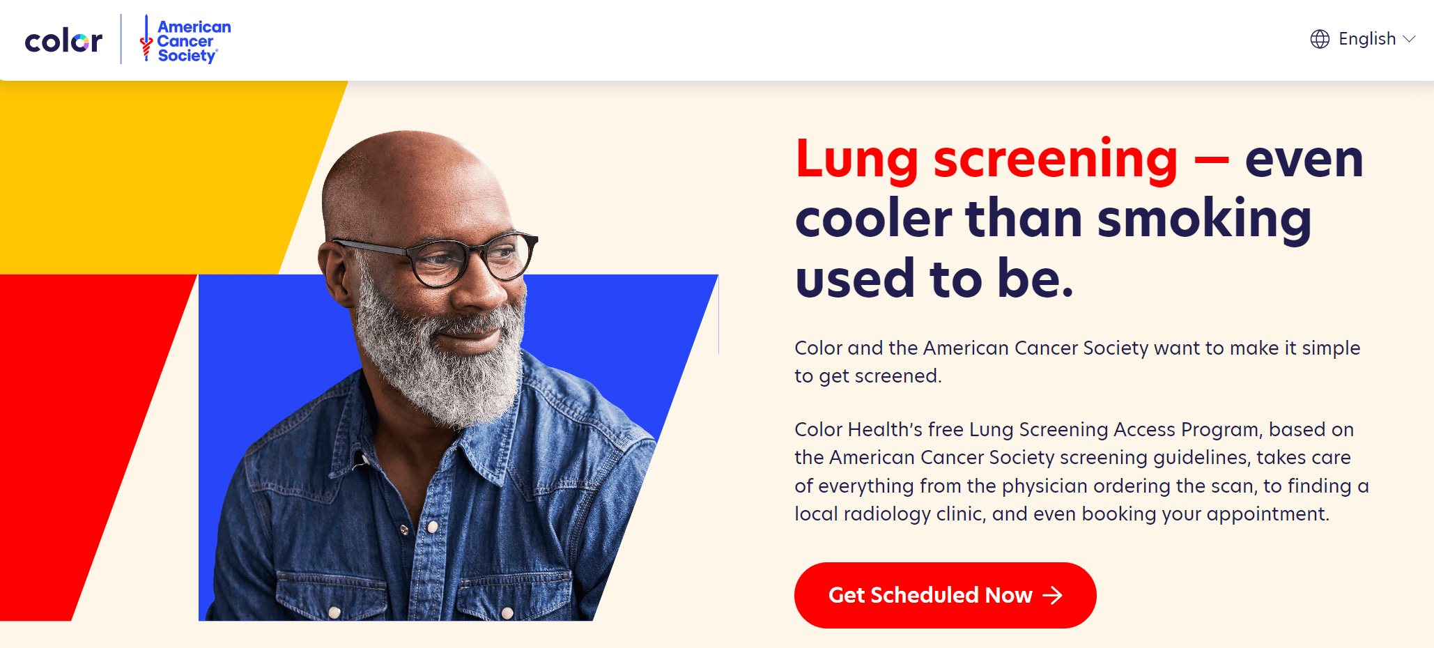 American Cancer Society and Color Health Partner to Provide Free Lung Cancer Screening