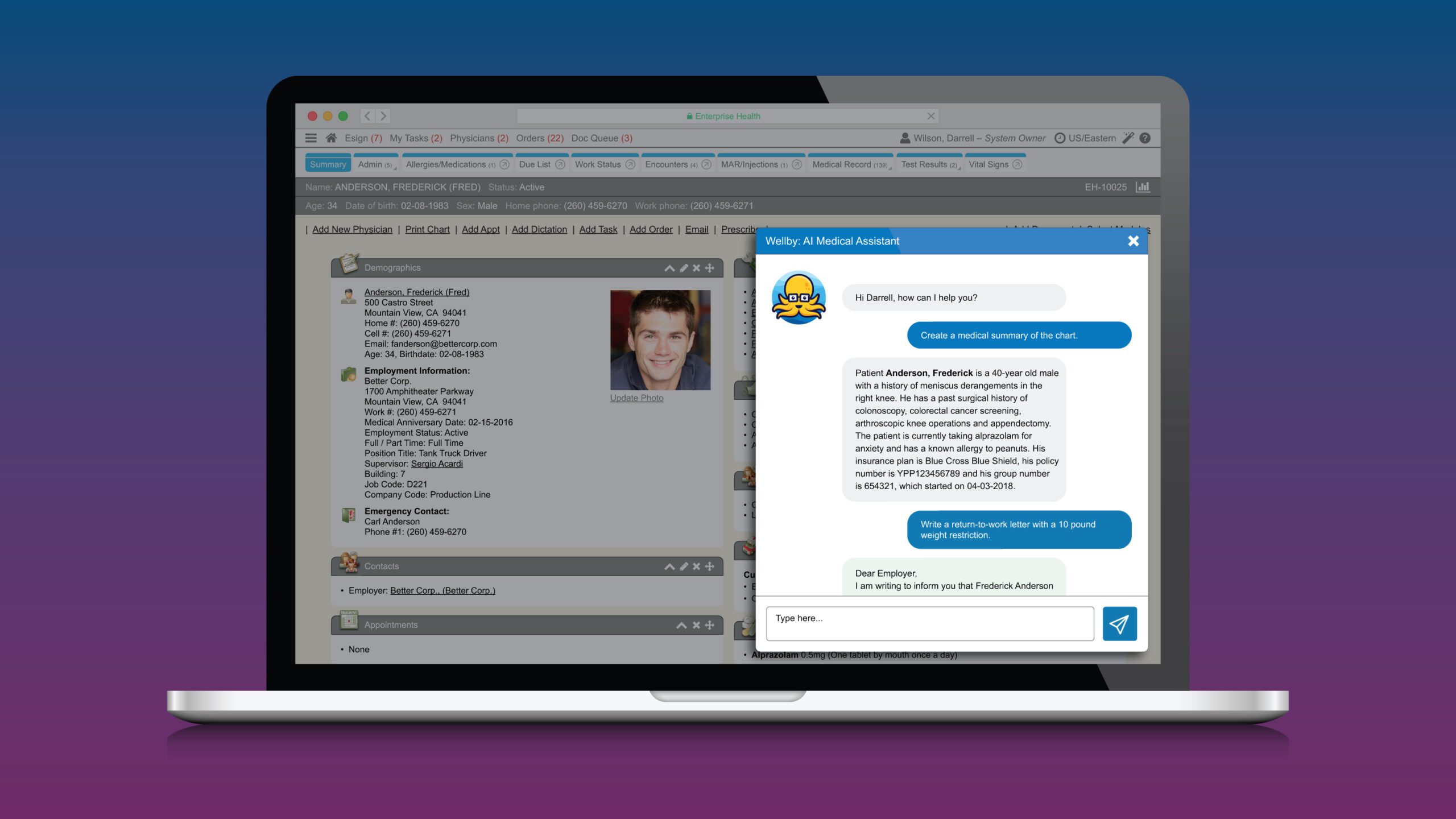 Enterprise Health Launches GPT-Driven AI-Assistant for Occupational Health Solution