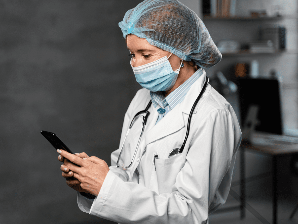 Factors Influencing the Acceptance and Adoption of Mobile Health Apps by Physicians During the COVID-19 Pandemic: Systematic Review