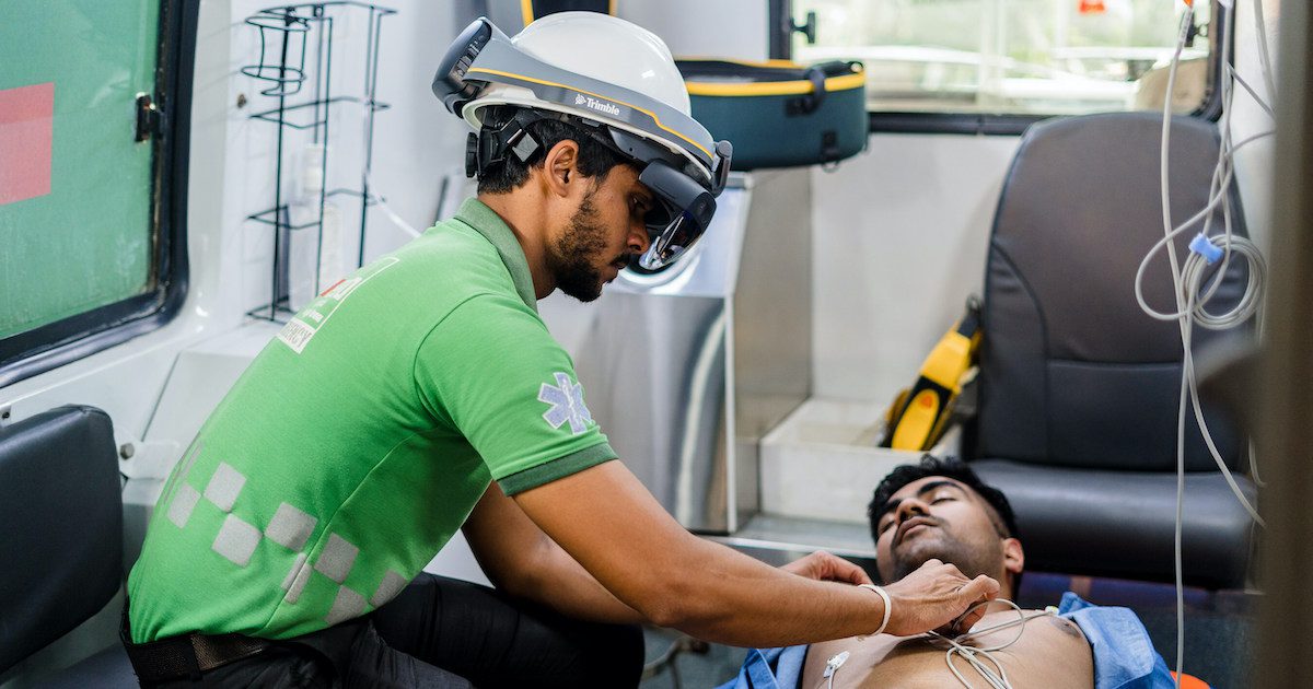 Sri Lanka's national emergency service launches AI, mixed reality-powered connected ambulance