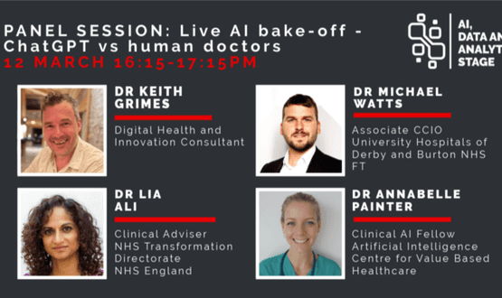 NHS doctors to take part in AI “bake-off” with ChatGPT at Rewired 2024 