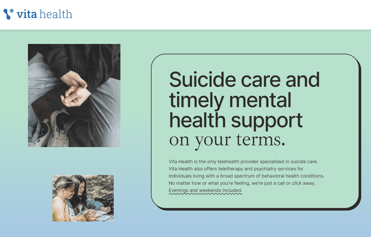 Vita Health Secures $22.5M to Combat Suicide and Mental Health Crisis Nationwide