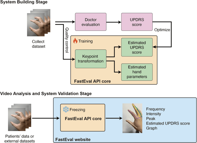 FastEval Parkinsonism: an instant deep learning–assisted video-based online system for Parkinsonian motor symptom evaluation