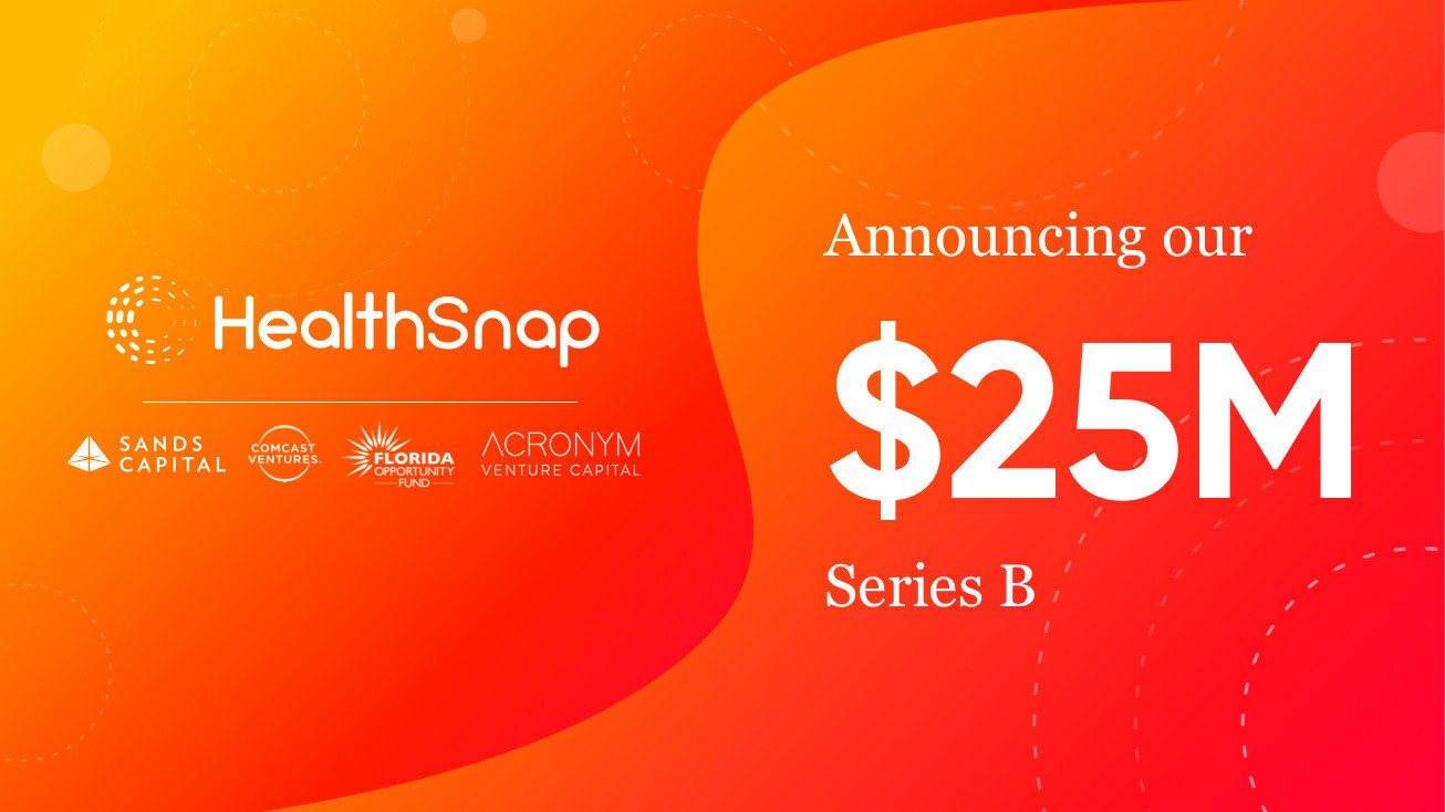 HealthSnap Secures $25M to Expand Remote Patient Monitoring and Chronic Care Management Solutions