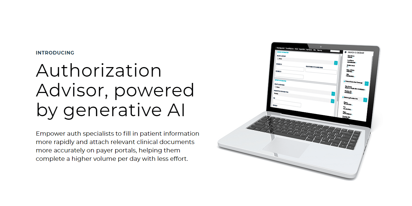 AKASA Unveils Gen AI Assistant, Cuts Prior Authorization Time by 50%