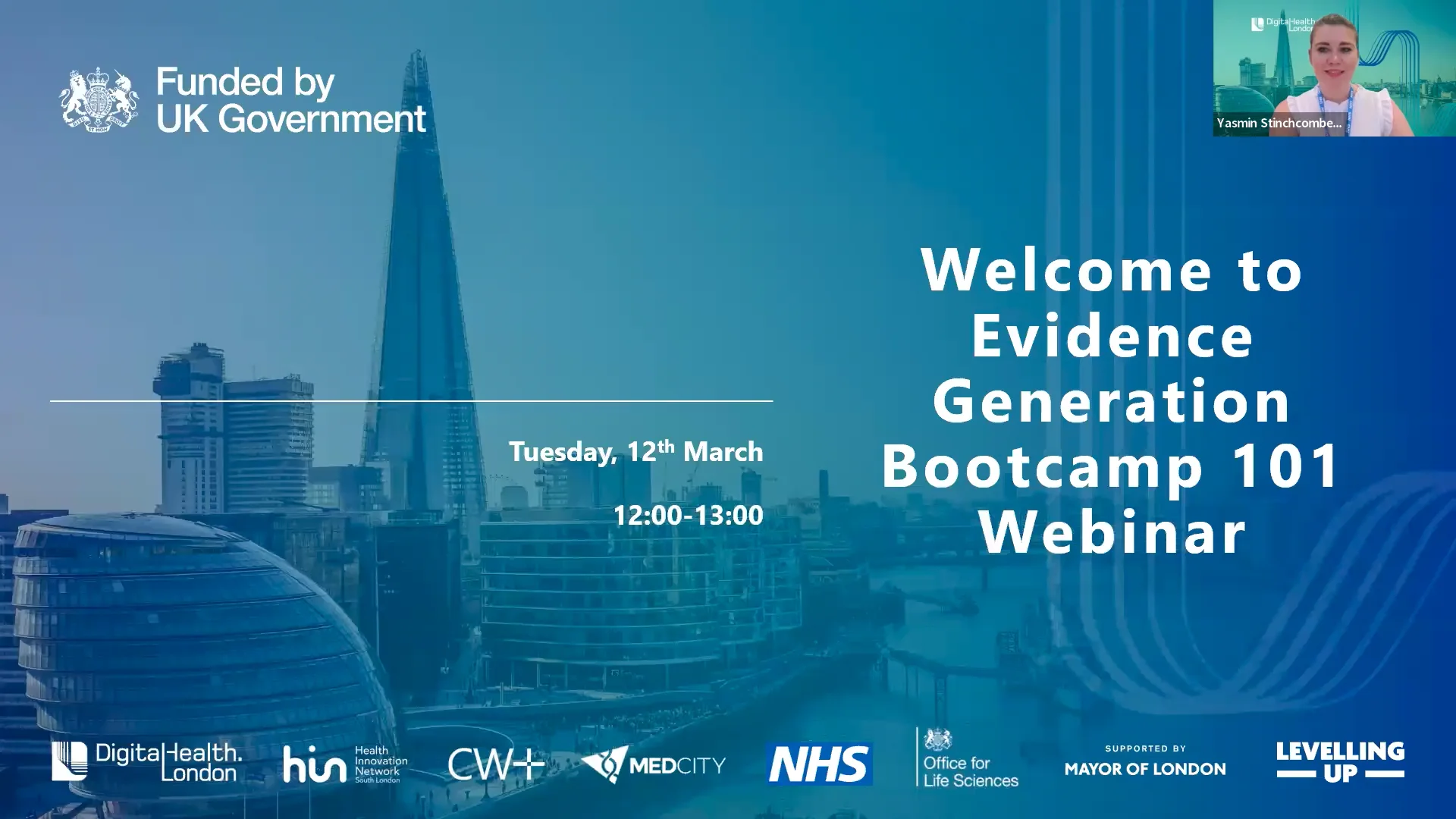 DigitalHealth.London Evidence Generation Bootcamp 101 Webinar 2024