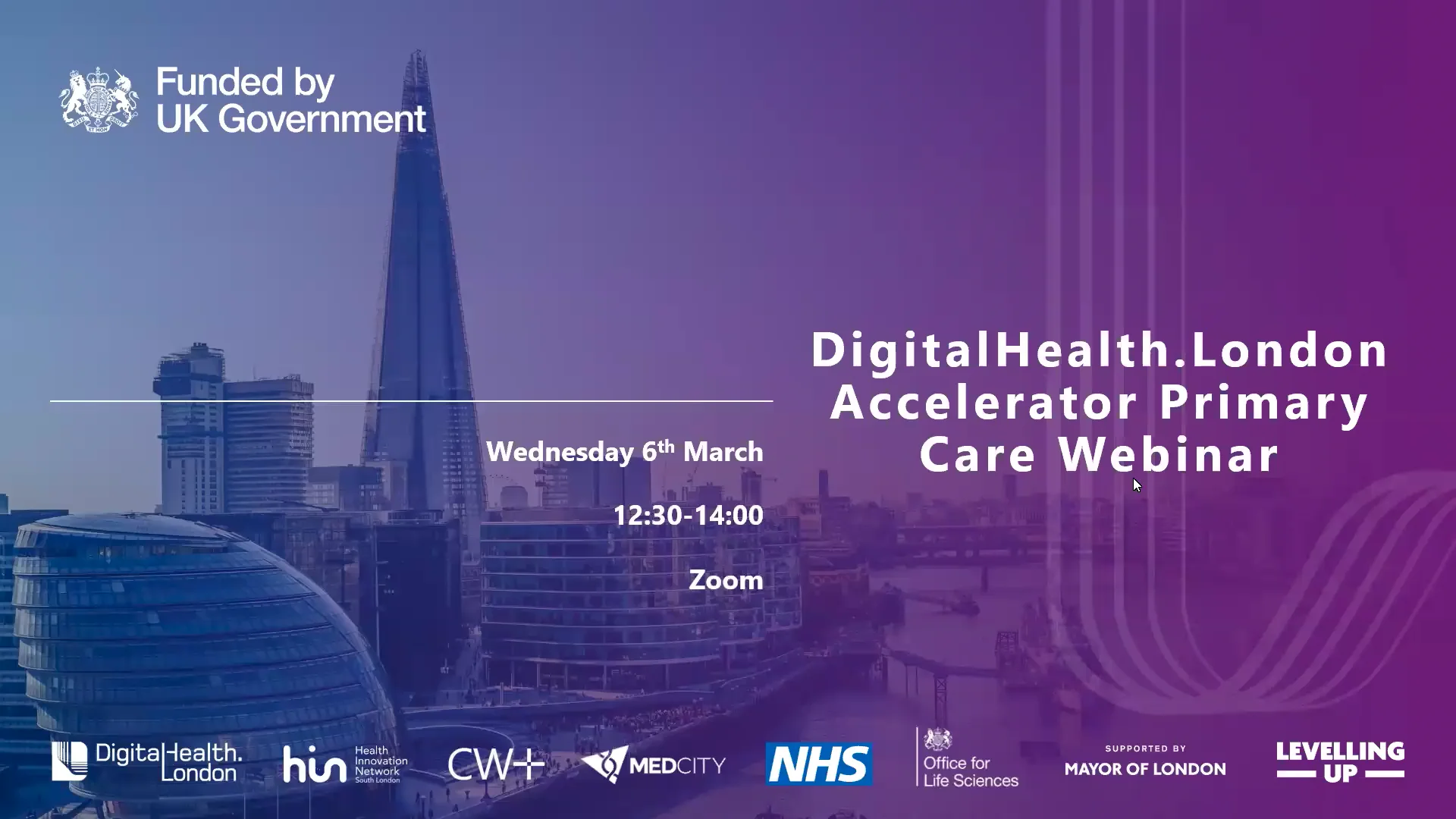 DigitalHealth.London Innovation Spotlight: Primary Care Webinar