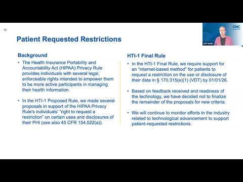 ONC Health IT Certification Program Developer Roundtable March 27, 2024