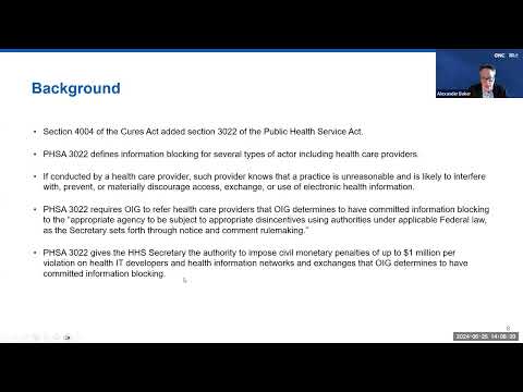 Establishment of Disincentives for Health Care Providers That Have Committed Information Blocking