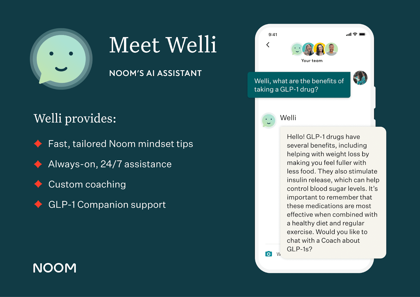 Noom Unveils AI-Powered Food Logging and Welli Assistant