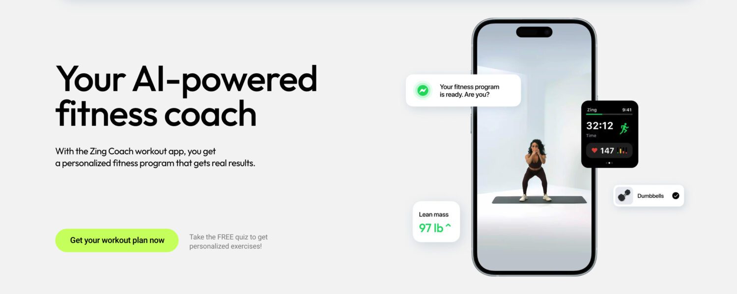 Zing Coach Raises $10M to Expand AI-Powered Fitness Coach