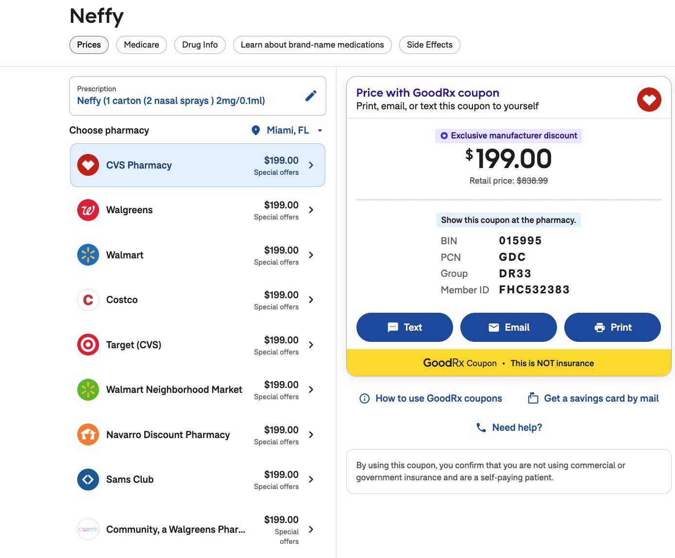 GoodRx to Offer Discounted neffy® for Allergy Relief