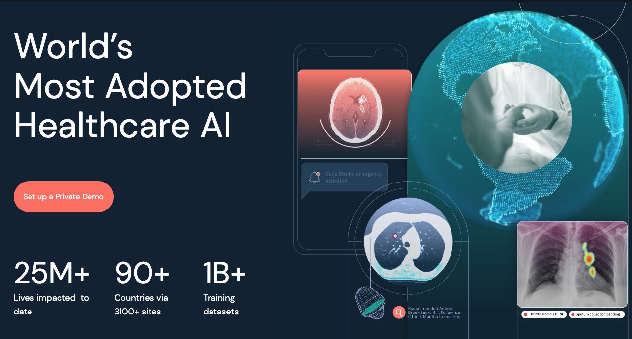 Qure.ai Raises $65M to Expand Healthcare AI Solutions Globally