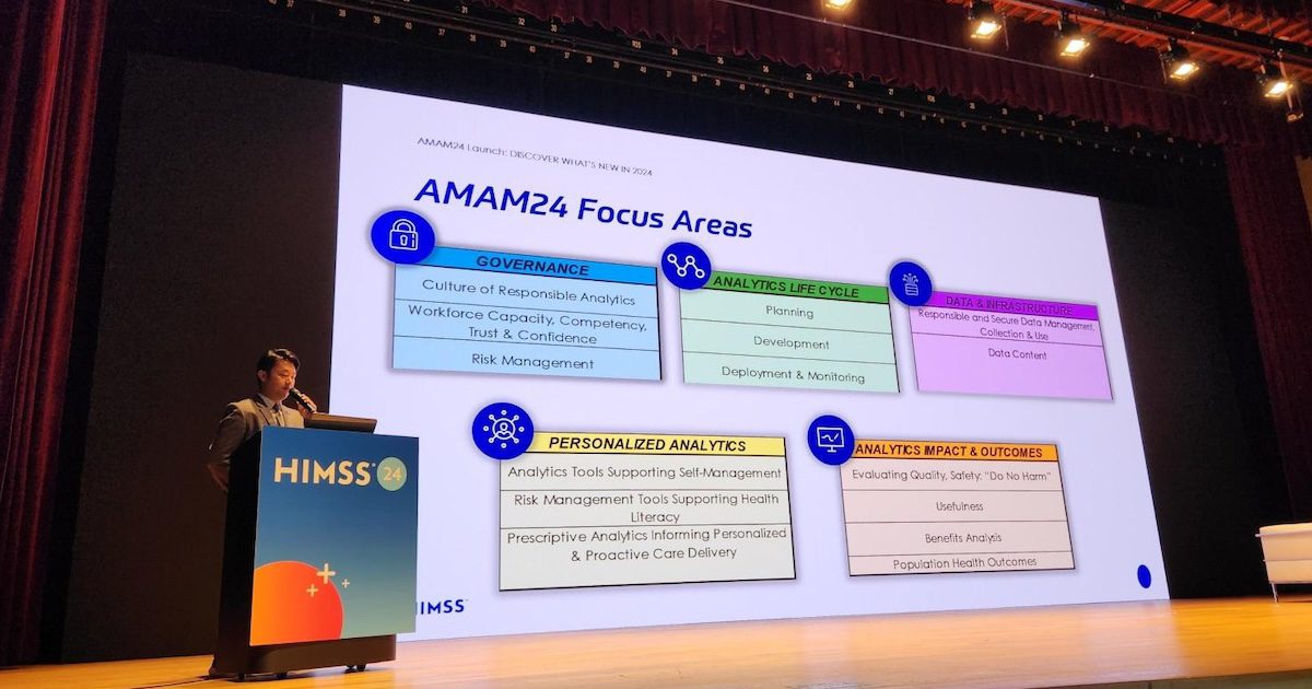 At HIMSS24 APAC, the Adoption Model for Analytics Maturity gets facelift