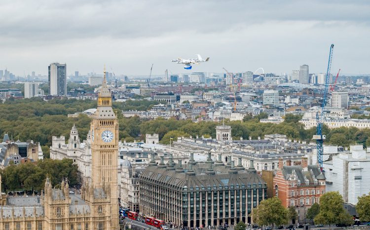 Drones deliver urgent blood samples for Guy’s and St Thomas’