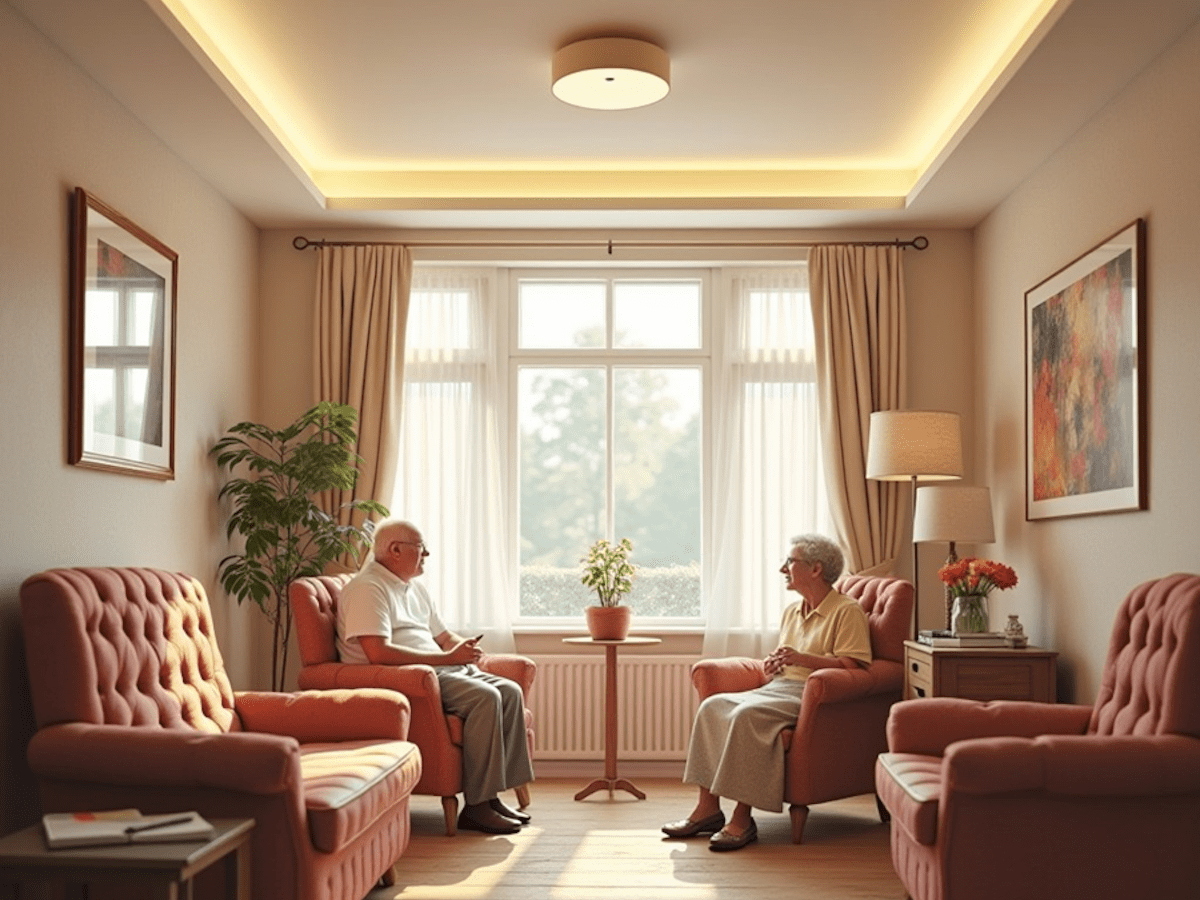 Evaluating the Impact of a Daylight-Simulating Luminaire on Mood, Agitation, Rest-Activity Patterns, and Social Well-Being Parameters in a Care Home for People With Dementia: Cohort Study