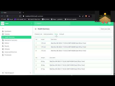 Peri Bloom: Bloomvault - runner up in the openEHR Collabrathon at EHRCON24