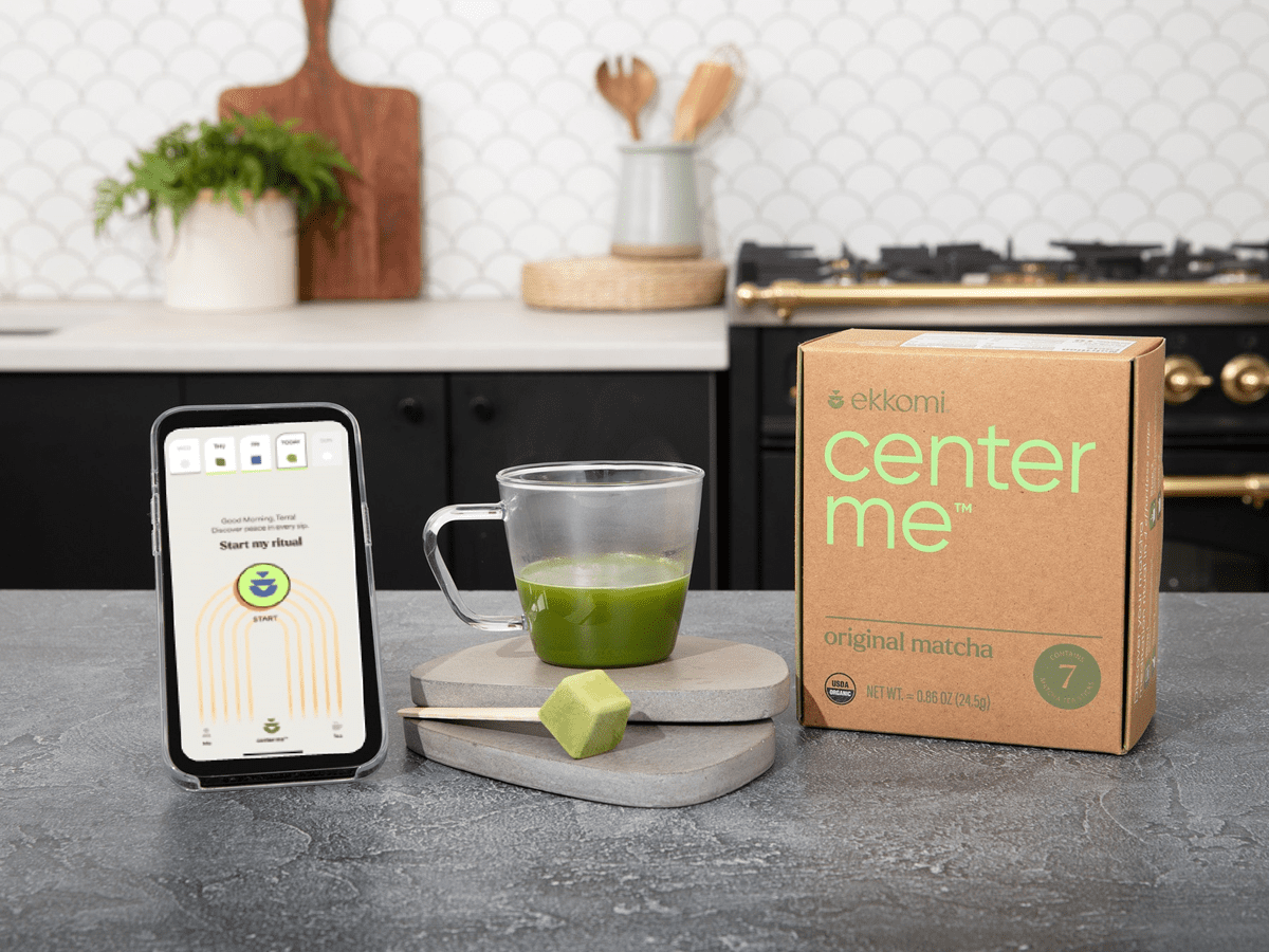 Feasibility and Efficacy of a Novel Mindfulness App Used With Matcha Green Tea in Generally Healthy Adults: Randomized Controlled Trial