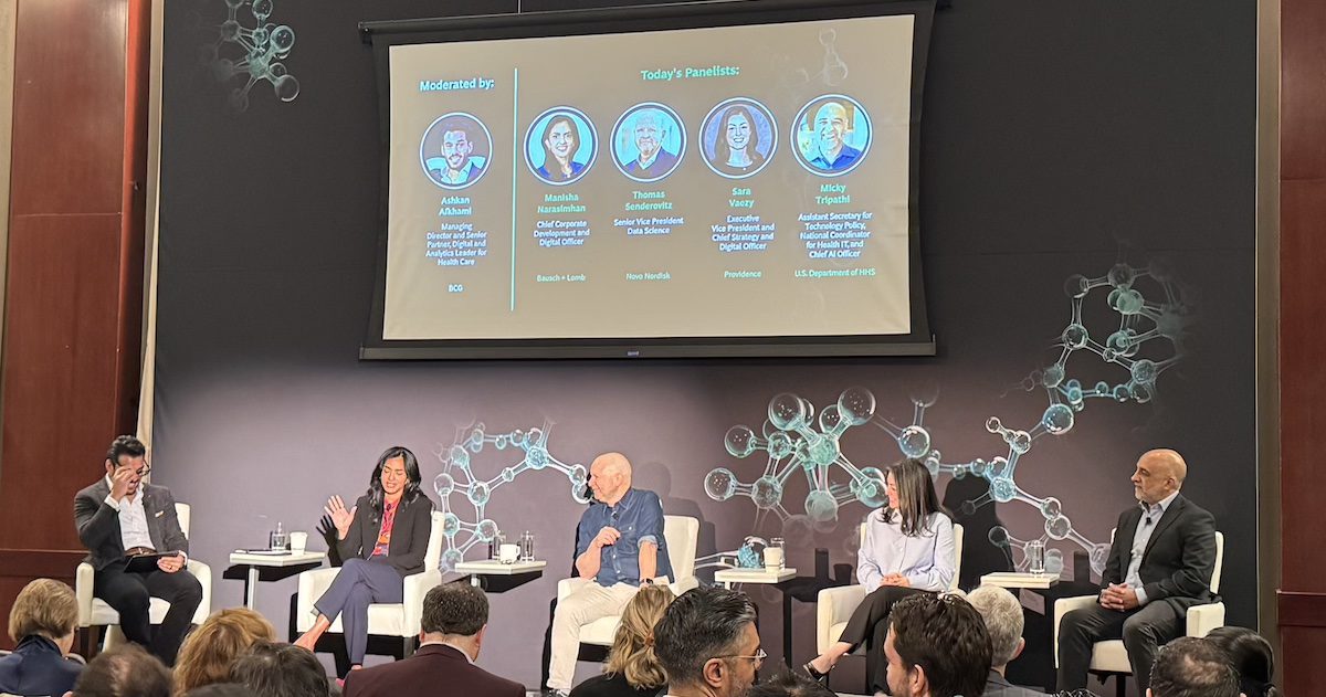 Healthcare experts discuss AI oversight and innovation at BCG event