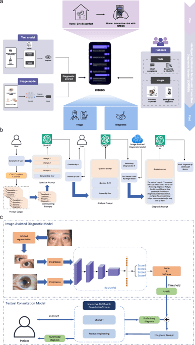 Multimodal machine learning enables AI chatbot to diagnose ophthalmic diseases and provide high-quality medical responses