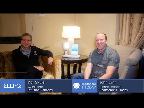 A Demo of the ElliQ Robot for the Aging Population