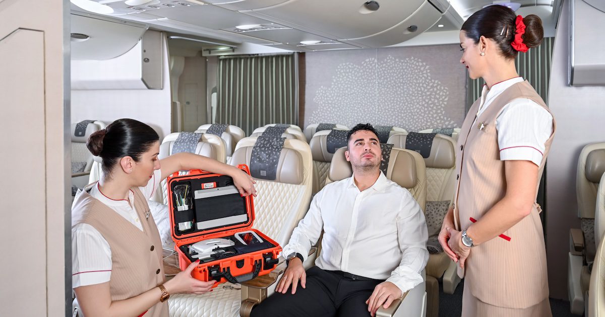 Emirates will offer inflight telemedicine aboard 300 aircraft
