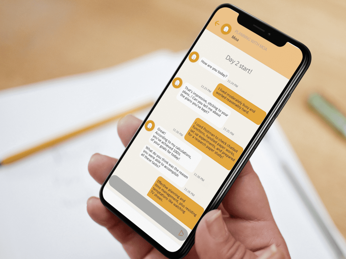 Development of a Mobile Intervention for Procrastination Augmented With a Semigenerative Chatbot for University Students: Pilot Randomized Controlled Trial