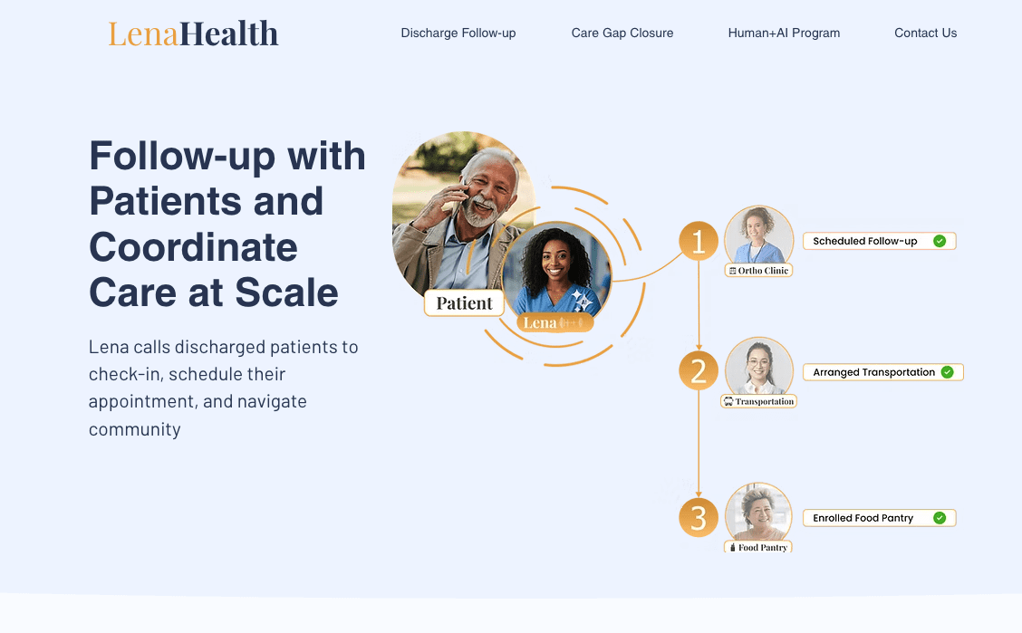 Lena Health Raises $2M for AI-Powered Care Coordinator