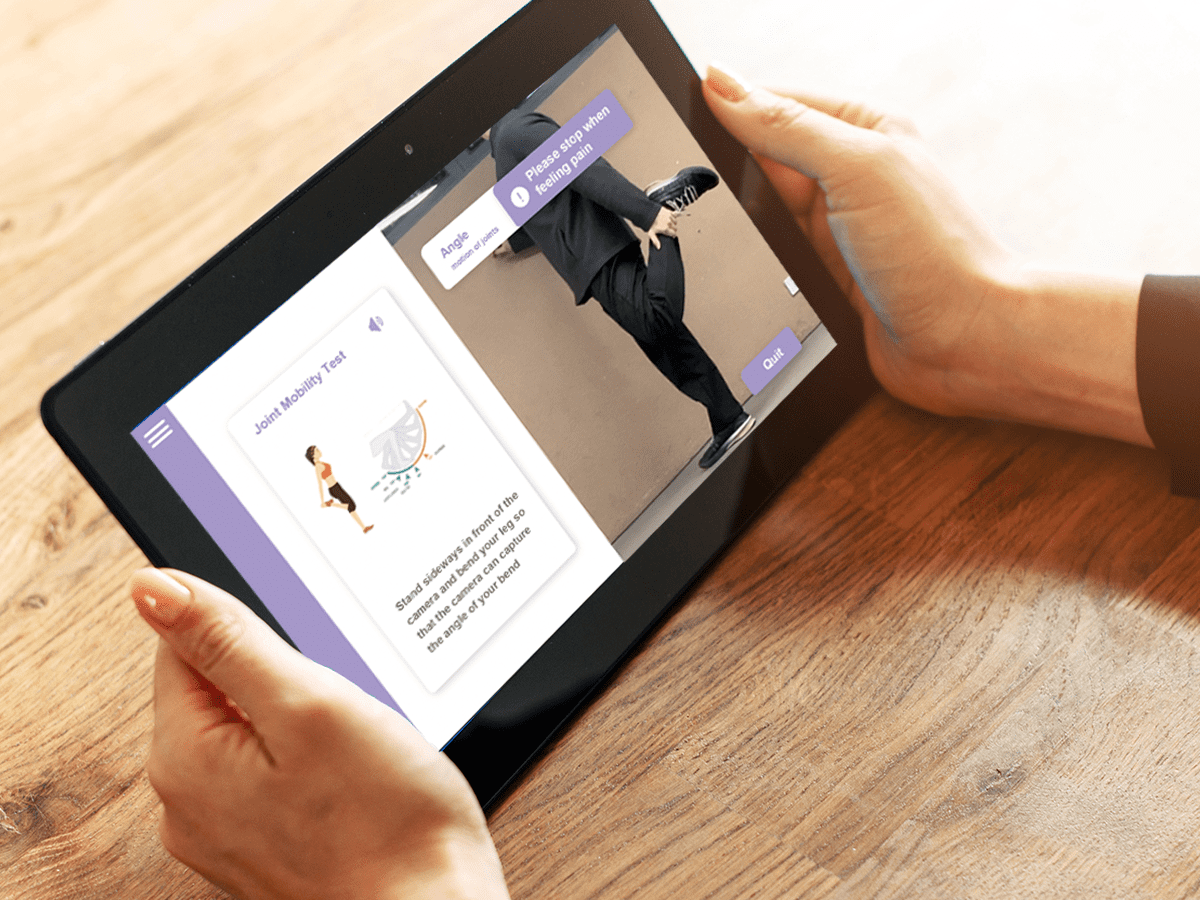 Effects of a Computer Vision–Based Exercise Application for People With Knee Osteoarthritis: Randomized Controlled Trial