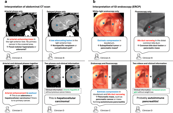 Multimodal generative AI for interpreting 3D medical images and videos