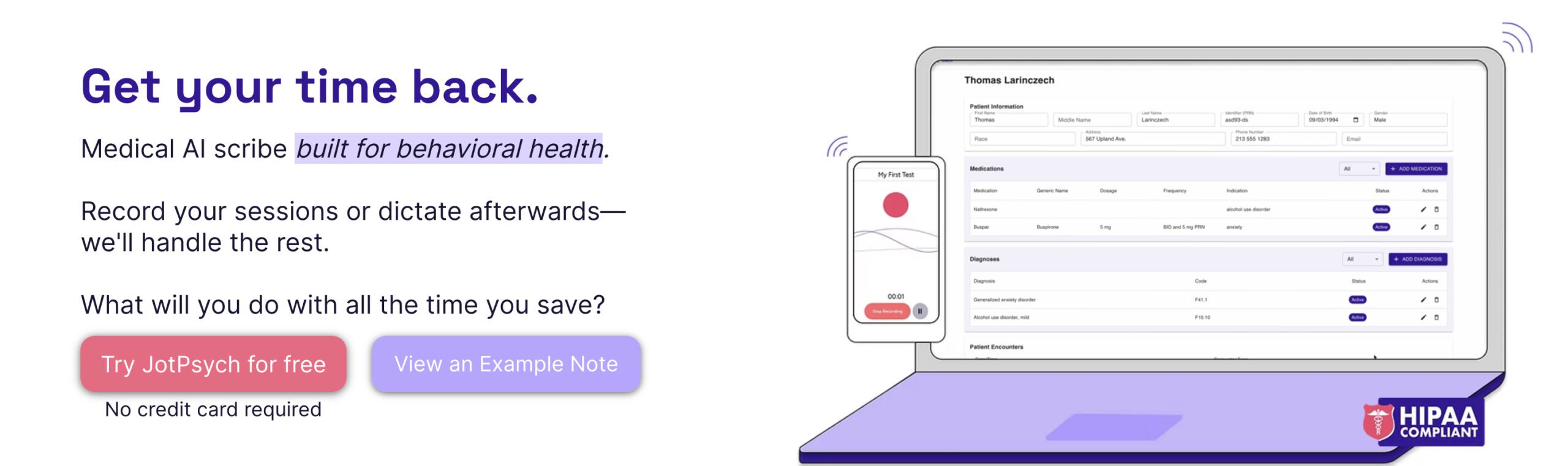JotPsych Raises $5M to Build First Fully Agentic EHR for Behavioral Health